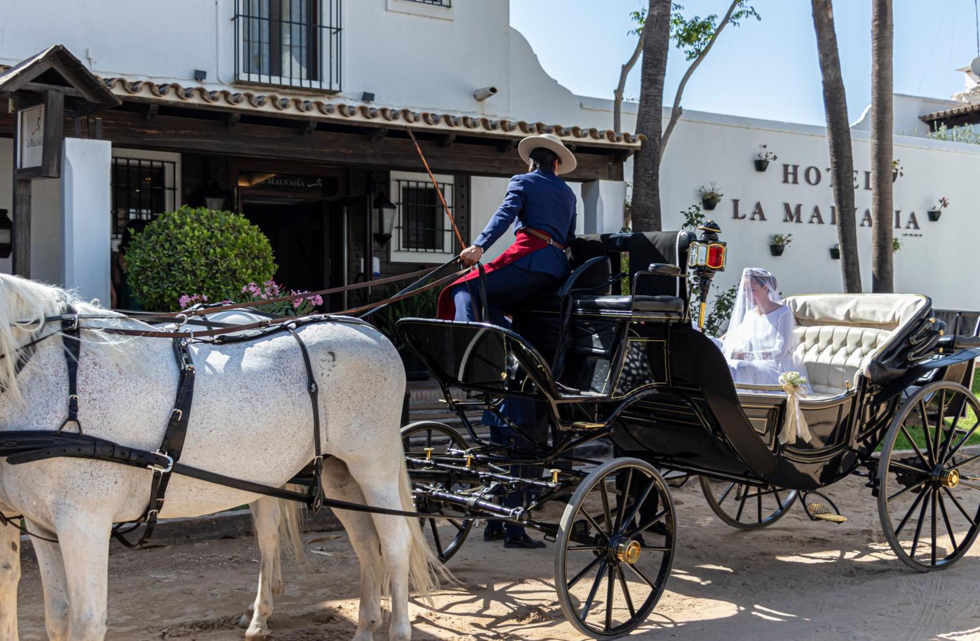 Hotel La Malvasia El Rocio Bagian luar foto